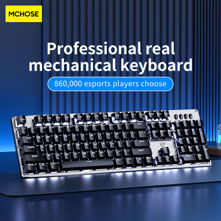 HP GK100 Game Mechanical Keyboard Professional Esports Wired Keyboard