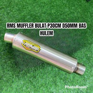 KNALPOT SILENCER RMS MUFFLER ORIGINAL BULAT BAS ULEM Hanif Knalpot