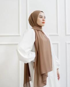 PASHMINA INSTAN INNER 2IN1/ HIjab /Jilbab /Kerudung Ciput Bahan Ceruty BabyDoll Trend Harga Termurah