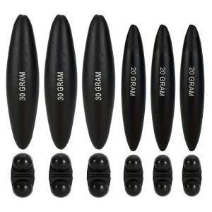 ทุ่นตกปลาแบบอินไลน์ลอยได้พร้อมกระดิ่งอุปกรณ์เสริมสำหรับตกปลาขนาด20กรัม30กรัม