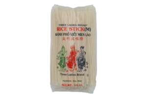 ทรีเลดี้ เส้นเฝอ เส้นก๋วยเตี๋ยวอบแห้ง 3mm. (400g. x 1 ห่อ)