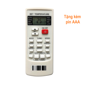 Remote Dùng Cho Máy Lạnh Reetech Điều Khiển Điều Hòa YKR-H/102E Thay YKR-H/002E YKR-H/006E YKR-H/12E Kèm Pin AAA