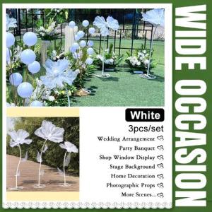 Giant Flowers For Decorations With Stand Wedding Birthday Easter Party Home Decor Shop Window Display Photography Props
