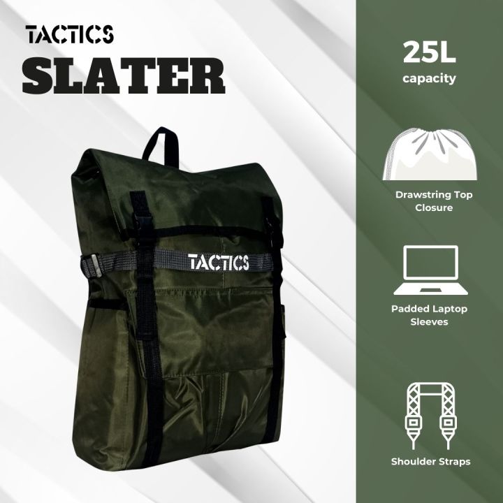 Tactics Slater 25L Backpack for Men and Women Backpacks (E308