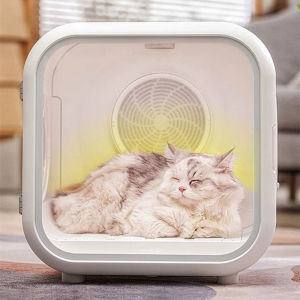 HOMERUN 39 C Perfect Temperature Automatic Pet Hair Dryer Box Cabin Low Noise Pet Cat Kitten Dog Puppy Drying Box Gentle Dryer Water Blowing Machine