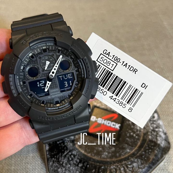 CASIO G SHOCK GA100 1A1 Series 100 Authentic. GA100 GA 100 1A1