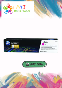 HP 130A Black Cyan Magenta Yellow Original LaserJet Toner Cartridge BCYM CF350A