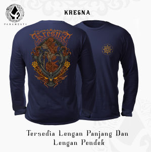 Paramesti Kaos Jawa wayang kresna Tshirt Budaya Jawa pria pitutur filsafat kata kata pramesti