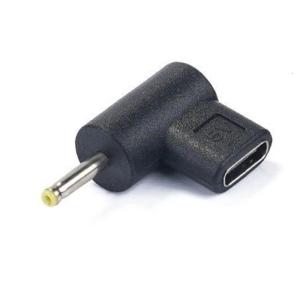 5.5x2.5/3.0x1.1/3.5x1.35/4.0x1.7/4.8x1.7/5.5x2.1mm to USB C Adapter Cable 90 Degree Angled Converters Adapter for Laptop