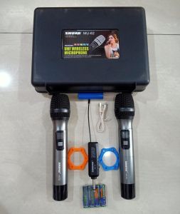 [posin store] Microphone Wireless SH MU-62 / Microphone Wireless Free Koper MU-62 Baru Dan Berkualitas