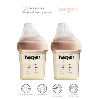 Hegen PCTO™ 150ml/5oz Feeding Bottle PPSU 1M+ (2-Pack)