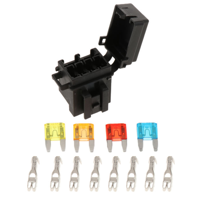 12-Slot Relay Box 6 Relays 6 ATC/ATO Standard Fuse... – Vicedeal