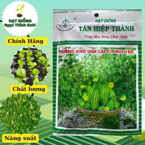 HẠT GIỐNG KHỔ QUA TÂN HIỆP THÀNH MIO 168 (20gam) nảy mầm cao kháng bênh rất tốt trái ngắn năng suất cao