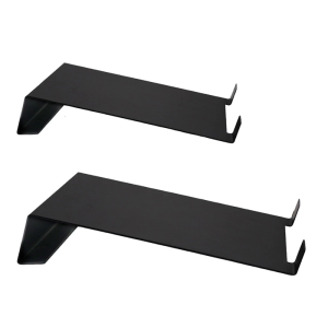 Metal Desktop Speaker Supports Stands Tilted for 4.5 6.5Inch Enhanceds Sound Claritys and Stability