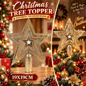 BIG Christmas Tree Top Star Christmas Decorations Treetop Ornament for Christmas Tree