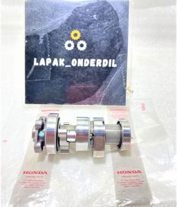 CAMSHAFT COMP NOKEN AS HONDA VARIO 125 VARIO 150 PCX 150 KODE PART 14100-KZR-600 BARU ORIGINAL ASLI GRES HONDA
