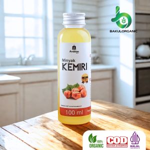 Bakulorganic Minyak Kemiri 100% Original Murni Bakar