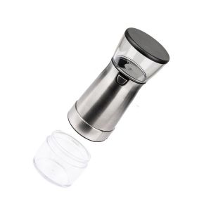I know Stainless Steel Electric Spice Grinder - Perfect for Coffee Beans Peppercorns and More | Home Kitchen Gadget