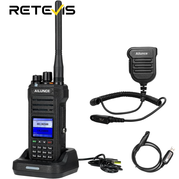Retevis Ailunce HA1G GMRS Amateur Radio, IP67 Waterproof Two Way Radio
