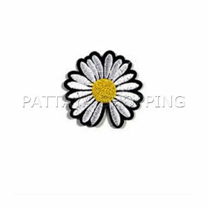 Pattaya DIY ตัวรีดติดเสื้อ ดอกดกซี่ สําหรับรีดติดตกแต่งเสื้อผ้า Daisy Flower Cloth Sticker