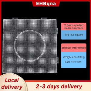 [COD]  HOT SALE Ship within 24 hours 5 Type Selection 2.6mm Perler Beads Template Pegboard For Hama Beads Tool DIY Educational Puzzle Beadbond Toy