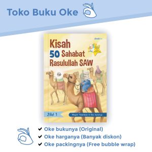 Buku Cerita Anak Muslim Cilik Islami Kisah 50 Sahabat Rasulullah saw Jilid 1