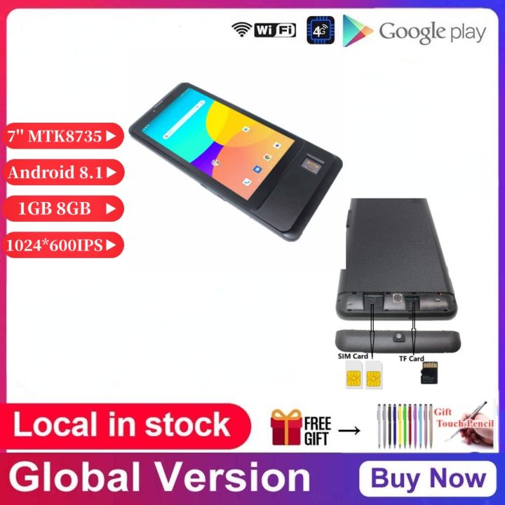 7'' Support Fingerprint Function Tablet PC Android GSM 4G LTE