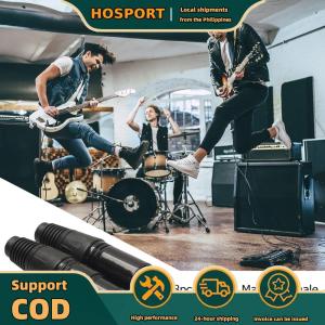 【HOSPORT】 8pcs XLR 3Pin Microphone Cable Connector Male+Female MIC Plug XLR Adapter
