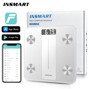 INSMART 14in1 Bluetooth BMI Weight Scale Penimbang Berat Badan Smart Weight Scale Body Fat