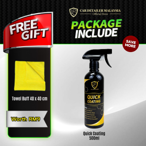 【CP CAR Detailer】Quick Coating Value Package - Car Coating 500ml Nano Car Care Spray Quick Coating