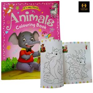 Animals Colouring Book Kids Fun Colouring Book Colouring Book for Preschool Cute Gift