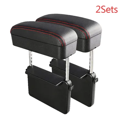 Car Armrest Box Elbow Support Adjustable Car Center Console Arm Rest Box Auto Seat Gap Organizer
