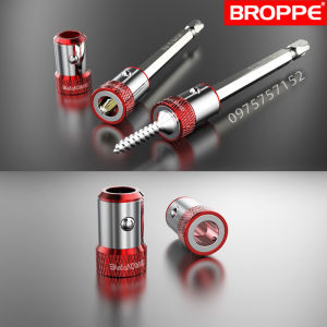 Bộ 2 đầu nam châm trợ lực gắn mũi vít siêu hít BROPPE vòng nam châm gắn mũi bắt vít tăng từ tính Tiêu chuẩn xuất khẩu châu Âu Nam châm hút dính vít gắn đầu mũi vít trợ lực công nghiệp nam châm tăng lực hút dính vít