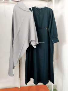 GAMIS HAI HAI GM 67 GAMIS NIBRAS SYARI SET HIJAB