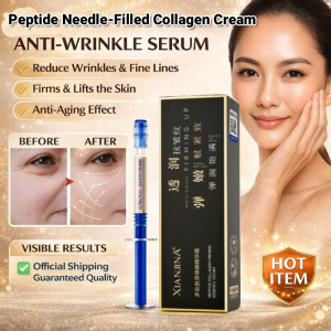 Peptide Needle-Filled Collagen Cream Collagen Firming Anti-Wrinkle Elastic Essence Cream Brightening Moisturizing 多肽针管填充胶原霜