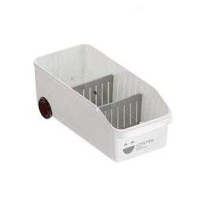 Space Saving Cabinet Organizers With Sliding Wheels Easy Access Drawer Style Storage Box For Small Spaces