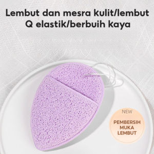 Soft Facial Sponge Cleansing Pads Reusable Glove Bath Sponge Puff Style Exfoliating Pads for Deep Pore Cleansing Strong cleaning power rrapid foaming