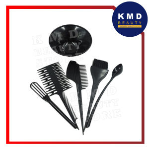 เซทอุปกรณ์ทำสีผม อุปกรณ์ทำสีผม แปรงทำสี ถ้วยผสมสี หวีทำสีผม ด้ามคนสี ถ้วยผสมสี ขนาด 120 ml เซท 6 ชิ้น ตรงปก ส่งเร็ว