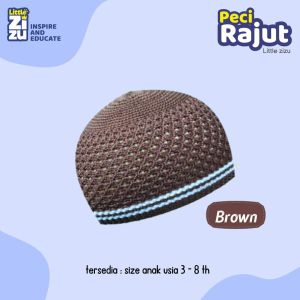 Peci Anak Bahan Rajut Premium by Little Zizu