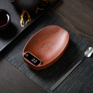 XYAX Màn hình cảm ứng Cân trà điện tử Mẫu Vỏ Rùa Tuổi thọ pin lâu dài Khay đựng hạt cà phê Đa chức năng Độ chính xác 01 gram Cân cà phê Nhà hàng