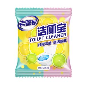 Laoguanjia Toilet Cleaner Tabs Unmatched Cleaning Power Long-Lasting Freshness 50g 老管家洁厕宝