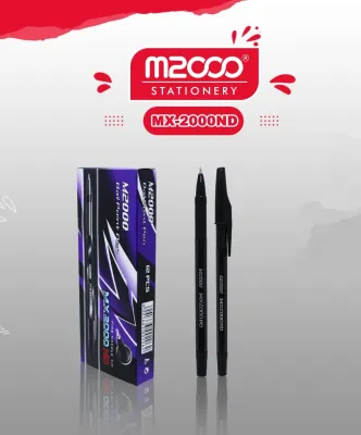(12PC) BALLPOINT PEN PULPEN M2000 MURAH MX2000ND