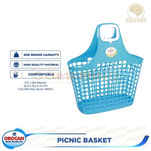 Orocan Eco Friendly Basket (Bayong) For Picnic Shopping & Laundry