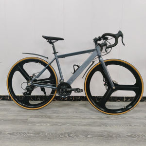 Basikal ung untuk lelaki basikal ung dilipat singapura Double Disc Variable Speed dewasa 700 aluum Alloy sukan kereta memecahkan angin tiga pisau bercakap roda