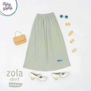 Rok Anak Perempuan Premium Knitt 3 - 13 tahun Zola Skirt Manasikana