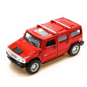 Diecast Mobil Mainan Miniatur 2008 Hummer H2 SUV Miniature Die Cast Model 1:40 Souvenir Kado Pajangan