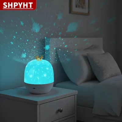 [COD] SHPYHT Led ánh sáng ban đêm chiếu 15 hoán đổi cho nhau films sao đại dương chiếu đèn cho phòng ngủ trẻ em phòng Đảng trang trí nội thất
