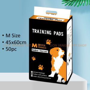All Black Premium Bamboo Charcoal Dog Toilet Pee Pad Wee Wee Pad Pet Dog Pee Pad Dogs Pet Pee Pad Dog Toilet Tray Pee Pad Pet Urine Pad for Dogs 狗狗尿垫 宠物纸尿垫