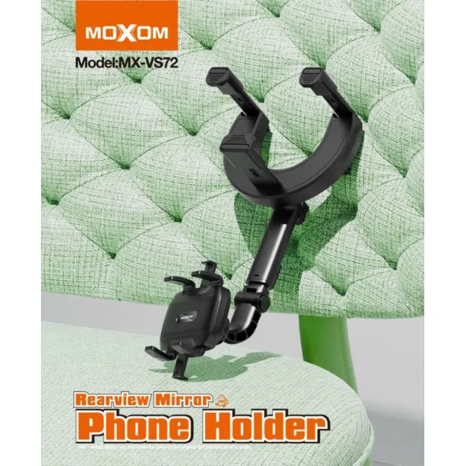 MOXOM ORIGINAL] MX-VS72 universal Car Rearview Mirror Phone Holder