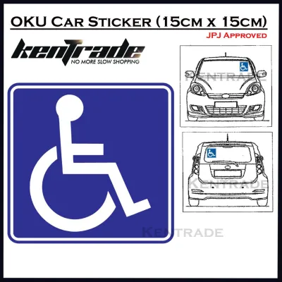 OKU STICKER (JPJ APPROVED STICKER) 1pcs